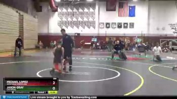 60 lbs Round 1 - Michael Lopez, Gold Rush Wrestling vs Jaxon Gray, Las Vegas