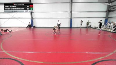 85 lbs Rr Rnd 1 - Vinny Gerardi, Elite NJ MS Black vs Joseph Marchesseault, Micky's Maniacs Grey