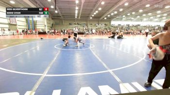 65 lbs Rr Rnd 1 - Reid Silverthorn, Mat Warriors Stars vs Eddiz Civan, Team Germantown