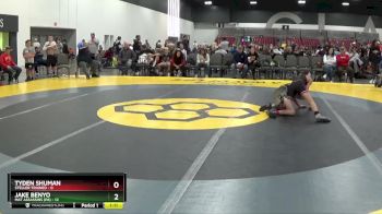 95 lbs Round 1 (8 Team) - Jake Benyo, Mat Assassins (PA) vs Tyden Shuman, Steller Trained