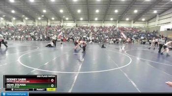 145+ 3rd Place Match - Dean Zolman, Sons Of Atlas vs Rodney Sabin, Uintah Jr High Wrestling