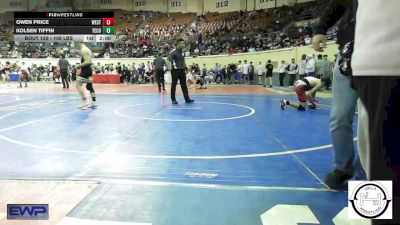 108 lbs Round Of 32 - Owen Price, Westmoore Wresting vs Kolsen Tiffin, Tecumseh