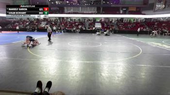 120 lbs 7th Place Match - Makiely Garcia, New Plymouth vs Colbi Eckhart, Middleton