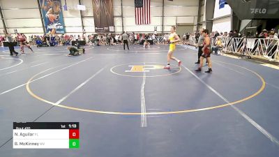 127 lbs Round Of 32 - Nicholas Aguilar, FL vs Brayden McKinney, WV