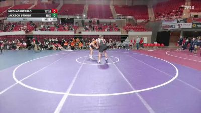 285 lbs Round 1 (16 Team) - Jackson Stoner, Rockwall vs Nicolas Dicarlo, Cedar Park Vista Ridge