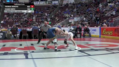 139 lbs Consi 2 - Thomas Bencho, West Allegheny vs Chase Smith, Franklin Regional