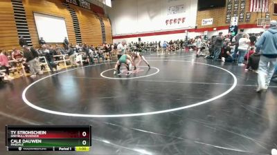 175 lbs Cons. Round 5 - Ty Strohschein, Greybull/Riverside vs Cale Dauwen, Pinedale