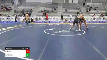 160 lbs Prelims - Cody Rice, FL vs Kayo Torres, MA