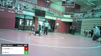 12U - 108-113 Champ. Round 1 - Keanu Tusiga vs Alejandro Guzman, Mishawaka Wrestling Club