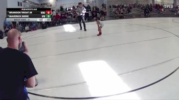 9 lbs 5th Place Match - Brandon Trout Jr, Nebraska Elite Wrestling Club vs Maverick Biere, Hershey Youth Wrestling