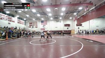 215 lbs Consi Of 8 #1 - Christopher Robertson, Ledyard vs Kaydon Rudd, Notre Dame-Fairfield