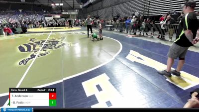 70 lbs Cons. Round 4 - Brody Fazio, Gig Harbor Grizzlies Wrestling Club vs Tyrus Anderson, Washington