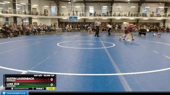 Silver 125 lbs Cons. Round 3 - Luke Dux, Augsburg vs Austin Laudenbach, Augsburg