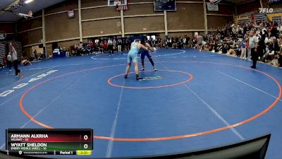 165 lbs Champ. Round 1 - Wyatt Sheldon, Embry-Riddle (Ariz.) vs Armann Alkrha, Valiant