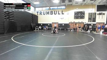 165 lbs Round Of 32 - Josh Homiski, Amity vs Michael Kay, Trumbull