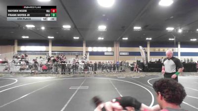95 lbs 5th Place - Hayden Nozie, Valiant College Prep vs Frank Motes Jr, Gold Rush Wr Ac
