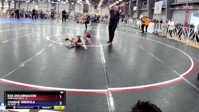 50 lbs Rd# 4- 12:45pm Friday - Charae Gregula, PA WEST vs Eva Encarnacion, Maryland Gold