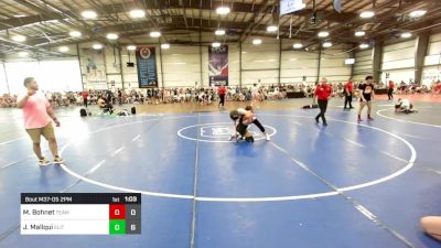 107 lbs Rr Rnd 2 - Madelynn Bohnet, Team Nebraska Gold vs Jasintai Mallqui, Elite NJ HSG Red