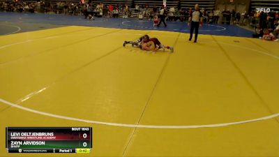 80 lbs Semifinal - Zayn Arvidson, BHVPP vs Levi Oeltjenbruns, Owatonna Wrestling Academy