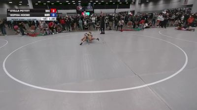 140 lbs Champ. Rd Of 16 - Sophia Hoeme, Manhattan Wrestling vs Stella Pettitt, Team Nazar Training Center