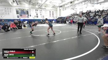 105 lbs Cons. Semi - Rose Ortiz, Chino vs Kayla Pablo, Cypress