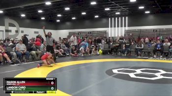 60 lbs Round 1 (8 Team) - Landon Caro, Team 922 (OH-PA) vs Mason Allen, Rebellion