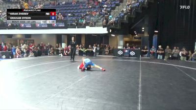 67 lbs 1st Place Match - Kiran Zverev, Punisher Wrestling Company vs Graham Dyson