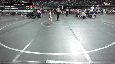 50 lbs Quarterfinal - Sidney Lelko, Pohatcong vs Natalia Barskiy, Olympic