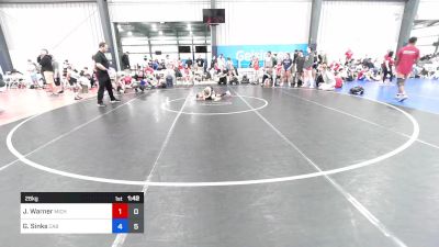 26 kg Rr Rnd 4 - Juliahna Warner, Michigan Rev Yellow vs Grace Sinks, Charlie's Angels-Black