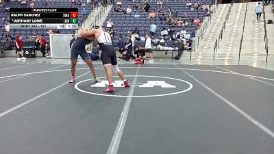 197 lbs Cons. Round 4 - Ralph Sanchez, Southeastern vs Anthony Lowe, Life University