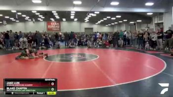 78 lbs Semifinal - Blake Chaffin, Smith Mountain Lake Wrestling vs Jake Luik, Scanlan Wrestling Academy