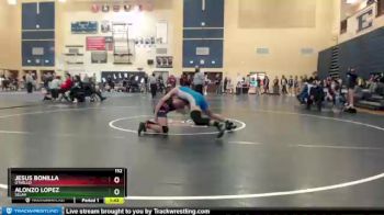 152 lbs Quarterfinal - Alonzo Lopez, Selah vs Jesus Bonilla, Othello