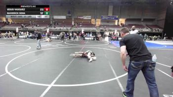 61 lbs 3rd Place - Jesus Vasquez, Steel City Reloaded WC vs Maverick Sena, Top Notch