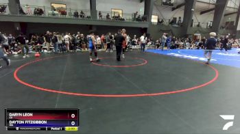 157 lbs Cons. Round 5 - Daryn Leon, CA vs Dayton Fitzgibbon, WA
