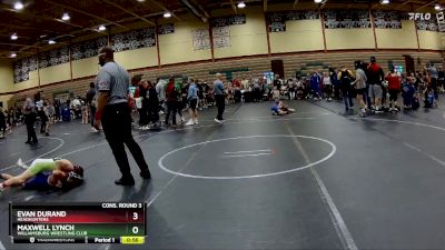 115 lbs Cons. Round 3 - Maxwell Lynch, Williamsburg Wrestling Club vs Evan Durand, Headhunters