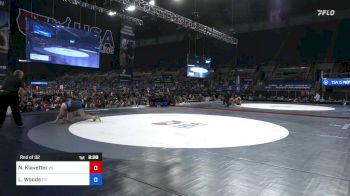 127 lbs Rnd Of 32 - Natalie Klavetter, Wisconsin vs London Woods, Texas