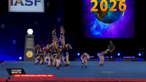 Alpha Cheer - Invicta [2026 L7 International Open Small Coed Semis] 2026 The Cheerleading Worlds