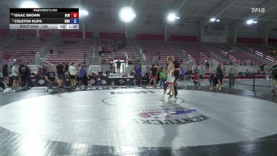 126 lbs Cons. Round 5 - Isaac Brown, Burnett Trained Wrestling vs Coleton Klipa, Knights Wrestling Club