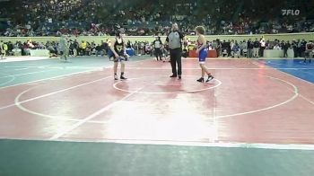 120 lbs Consi Of 32 #1 - Cruz Watson, Bixby vs Braxton McGinnis, Victory Christian