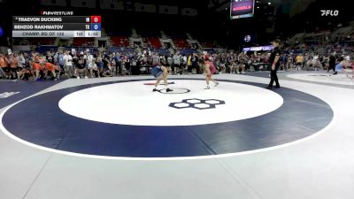 106 lbs Champ. Rd Of 128 - Traevon Ducking, IN vs Behzod Rakhmatov, TX
