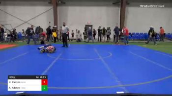 65 lbs Consolation - Noah Ziobro, Manalapan Braves vs Aiden Alborn, Trwc