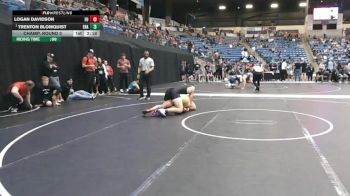197 lbs Champ. Round 2 - Trenton Blomquist, Embry-Riddle (Ariz.) vs Logan Davidson, Friends University