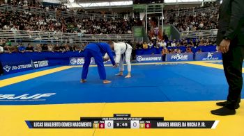 Manoel Miguel Da Rocha P. Jr. vs Lucas Gualberto Gomes Nascimento 2026 Brasileiro Jiu-Jitsu IBJJF