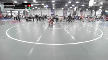 195 lbs Rr Rnd 1 - Kyle Lindblad, Ride Out Wrestling Club - TN vs Jack Brown, Blue Wave 2