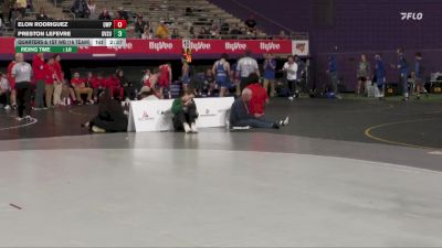 133 lbs Quarters & 1st Wb (16 Team) - Elon Rodriguez, Wisconsin-Parkside vs Preston LeFevre, Grand Valley State