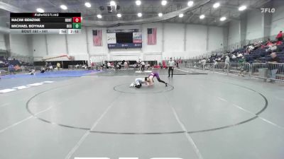 141 lbs Champ. Round 2 - Michael Boyhan, Onondaga Community College vs Nacim Benzine, Hunter