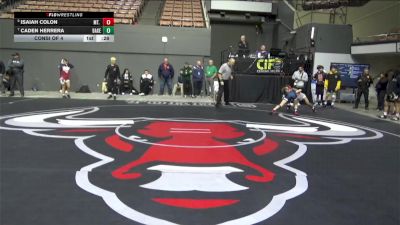 108 lbs Consi Of 4 - Isaiah Colon, Mt. Whitney vs Caden Herrera, Bakersfield