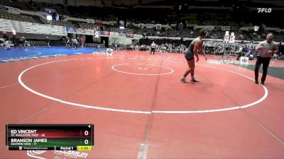 215 lbs Semis & Wb (16 Team) - Branson James, Eastern View vs Ed Vincent, St. Augustine Prep