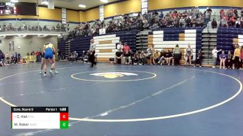 130 lbs. Cons. Round 5 - Chase Kiel, Staley vs Memory Raker, North County