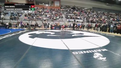 U23 Women - 53 lbs Champ. Round 1 - Shea Reisel, IL vs Marjorie McDaniel, WA